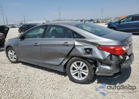 2014 Hyundai Sonata Gls from USA, damaged, VIN 5NPEB4ACXEH897578